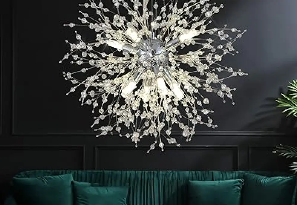 contemporary crystal chandelier for dining room