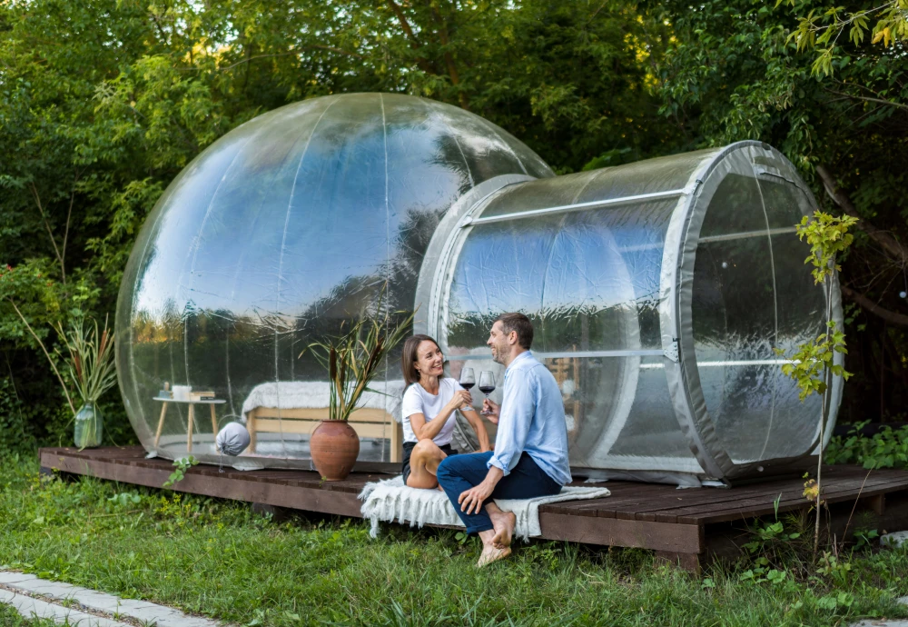 double bubble tent